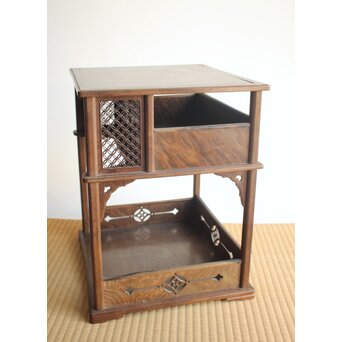 袋棚 茶道具　X631 