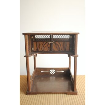 袋棚 茶道具　X631