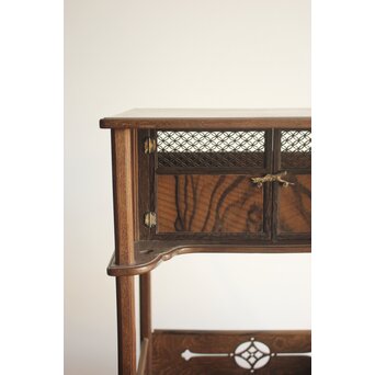 袋棚 茶道具　X631 