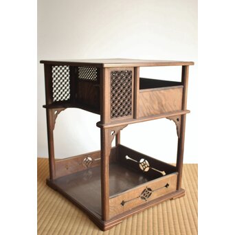 袋棚 茶道具　X631 