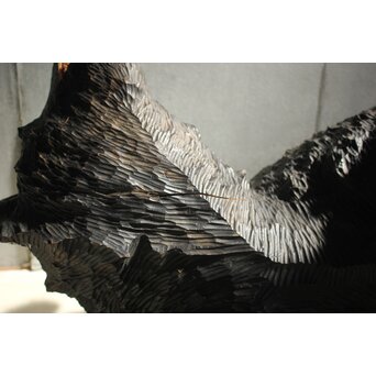 北海道民藝 木彫 大型 熊　X632 