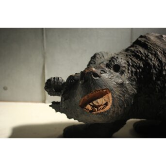 北海道民藝 木彫 大型 熊　X632 