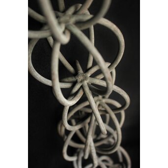 銅製 巨大雨樋鎖 3重波紋 3M　M483 