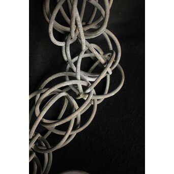 銅製 巨大雨樋鎖 3重波紋 3M　M483 