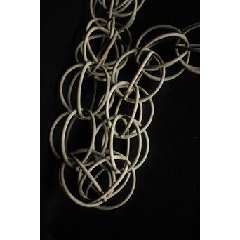 銅製 巨大雨樋鎖 3重波紋 3M　M483 