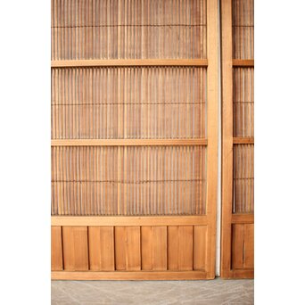 簾戸風格子戸 2枚1組　L1204 