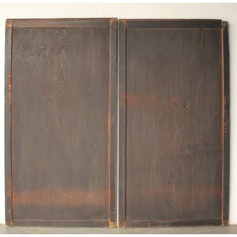 時代板戸 一枚板 2枚1組　B1119 A面　他の場所で