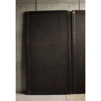 時代板戸 一枚板 2枚1組　B1119 