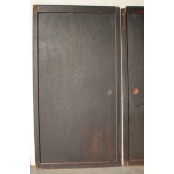 時代板戸 一枚板 2枚1組　B1119 