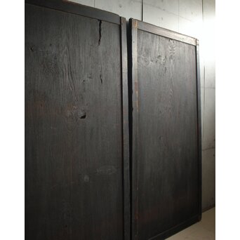 時代板戸 一枚板 2枚1組　B1119 