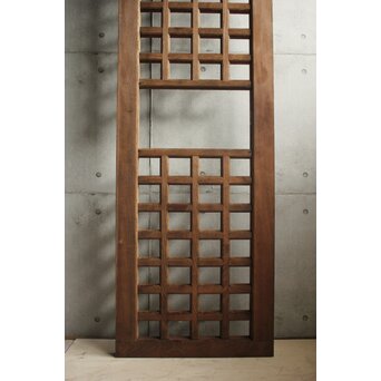 欅の格子欄間　R0541 