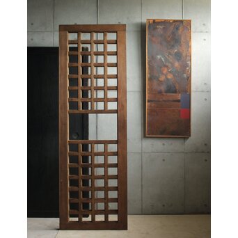 欅の格子欄間　R0541 