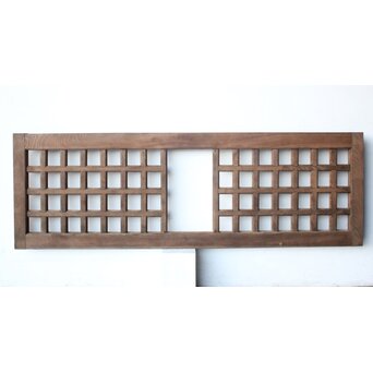 欅の格子欄間　R0541 B面　本来は横使い