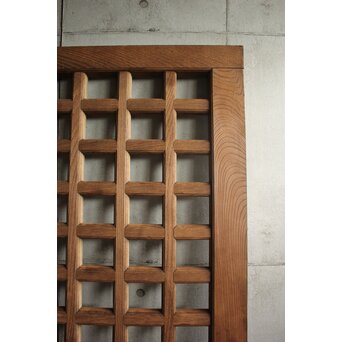 欅の格子欄間　R0541 