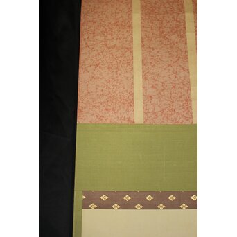 鳥居派宗家7代【4代 鳥居清忠】絹本着色軸装 節句 刀 五月　Z810 