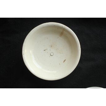 白呉須 白南京 呉須手皿 7枚1組　P633 