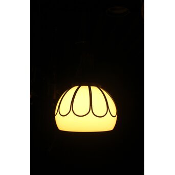 菊形銅飾 照明/電笠　A552 