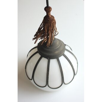 菊形銅飾 照明/電笠　A552