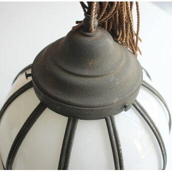 菊形銅飾 照明/電笠　A552 