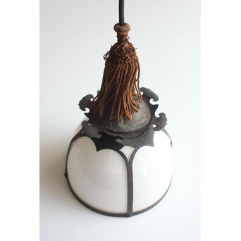 洋館デザイン 銅装飾電笠/照明　A553