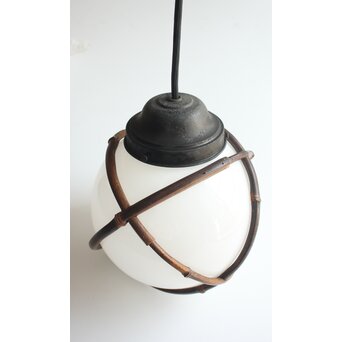 竹卷 球体電笠/照明　A554