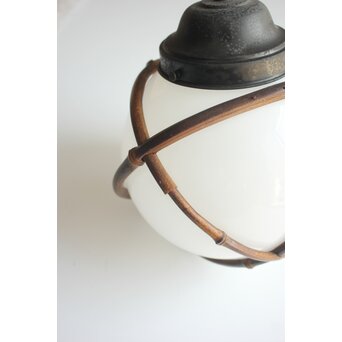 竹卷 球体電笠/照明　A554 