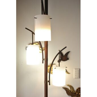 ミッドセンチュリー ポールスタンドライト　A556 