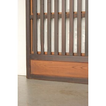 ガラス入 太格子戸 3枚1組　L1205 