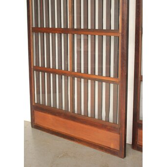 ガラス入 太格子戸 3枚1組　L1205 