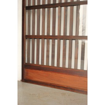 ガラス入 太格子戸 3枚1組　L1205 