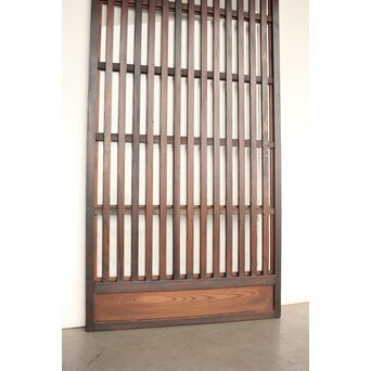 ガラス入 太格子戸 3枚1組　L1205 