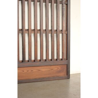 ガラス入 太格子戸 3枚1組　L1205 