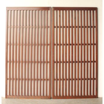 堅牢 太格子戸 2枚1組　L1206