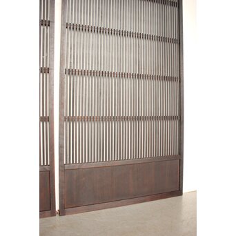 黒格子戸 4枚1組　L1207 