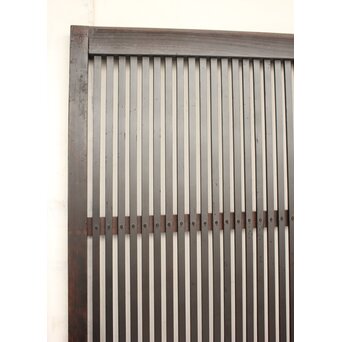 黒格子戸 4枚1組　L1207 