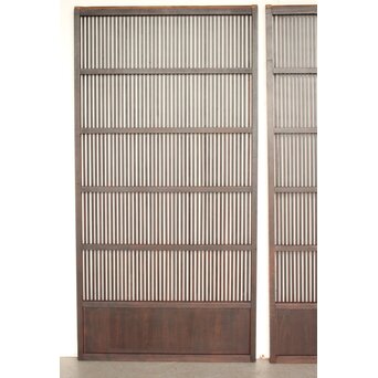 黒格子戸 4枚1組　L1207 