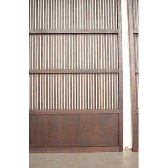 黒格子戸 4枚1組　L1207 