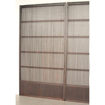 黒格子戸 4枚1組　L1207 