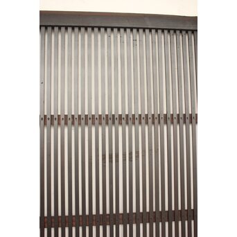 黒格子戸 4枚1組　L1207 