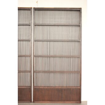 黒格子戸 4枚1組　L1207 