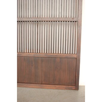 黒格子戸 4枚1組　L1207 