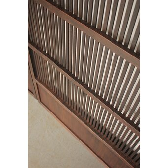 黒格子戸 4枚1組　L1207 