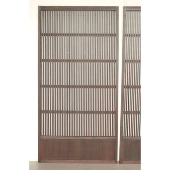 黒格子戸 4枚1組　L1207 