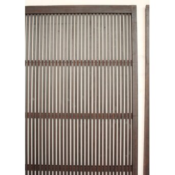 黒格子戸 4枚1組　L1207 