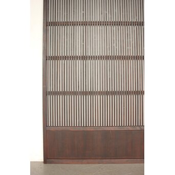 黒格子戸 4枚1組　L1207 