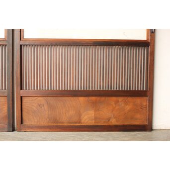 クリアガラス格子戸 2枚1組　L1209 