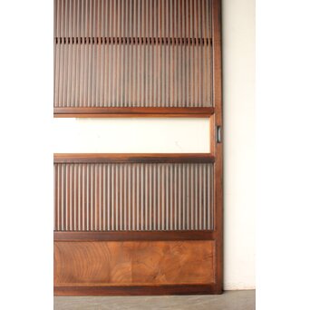 クリアガラス格子戸 2枚1組　L1209 