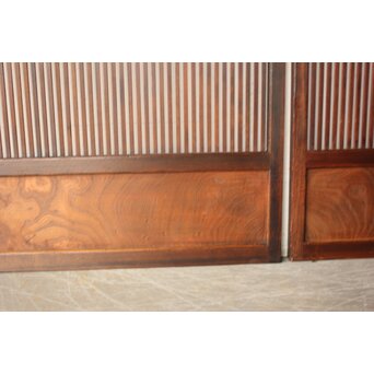 クリアガラス格子戸 2枚1組　L1209 