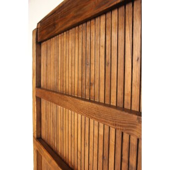 栗と鉄の格子蔵戸　W0239 