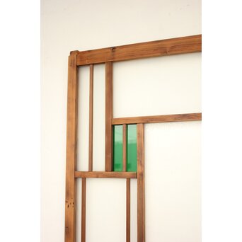 色アクリル 細分ガラス建具 4枚1組　GD0346 